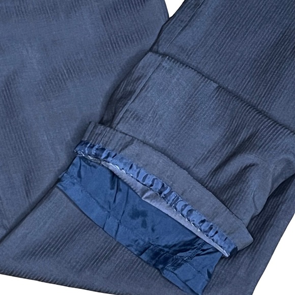 Loft Marisa fit Gray Wool Lined Straight Leg Dress Pants Size 10 Fully Lined - Picture 5 of 6